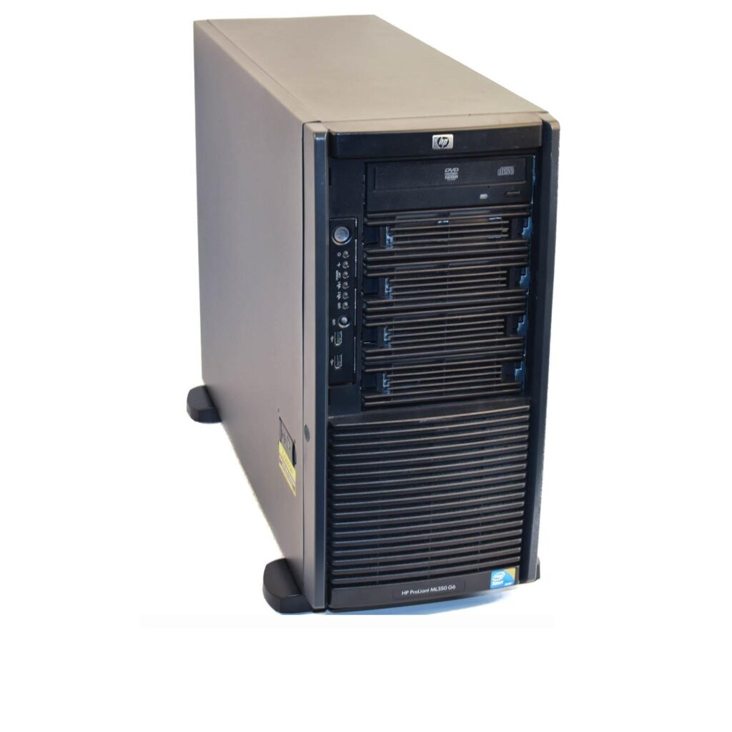 SERVIDOR HP PROLIANT ML350 G6 SERVER XEON, RAM 32GB, SSD 256GB.